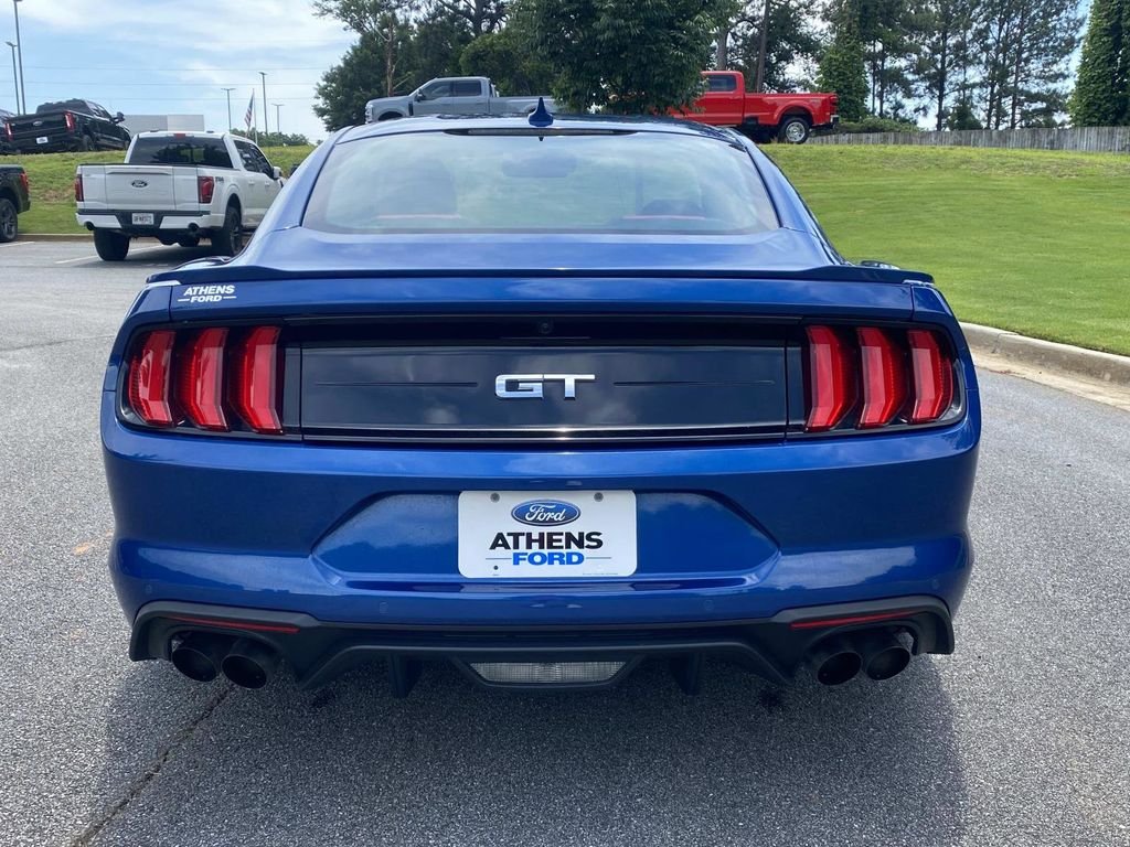 Certified Used 2023 Blue Metallic Ford GT Premium image 4