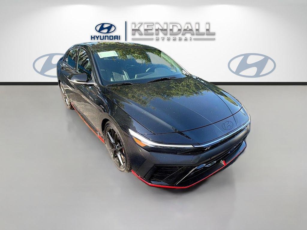 New 2026 Abyss Black Hyundai Sedan image 1