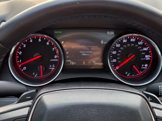 Used 2020 Blue Toyota XSE V6 image 22