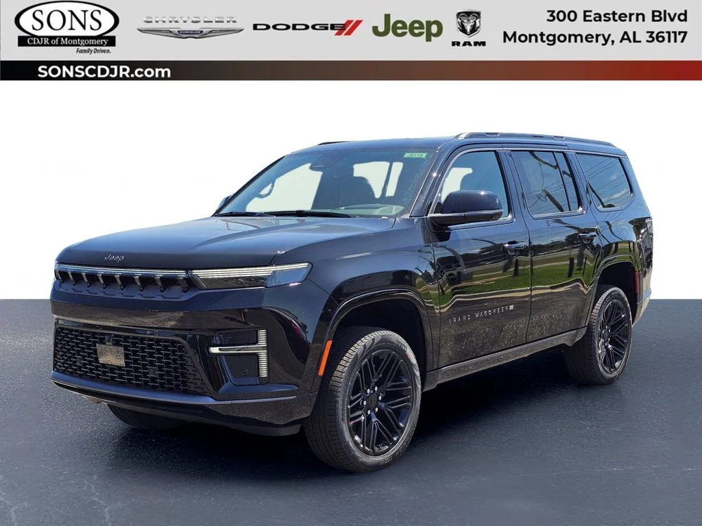 New 2026 High Gloss Black Exterior Paint Jeep Limited Reserve image 1