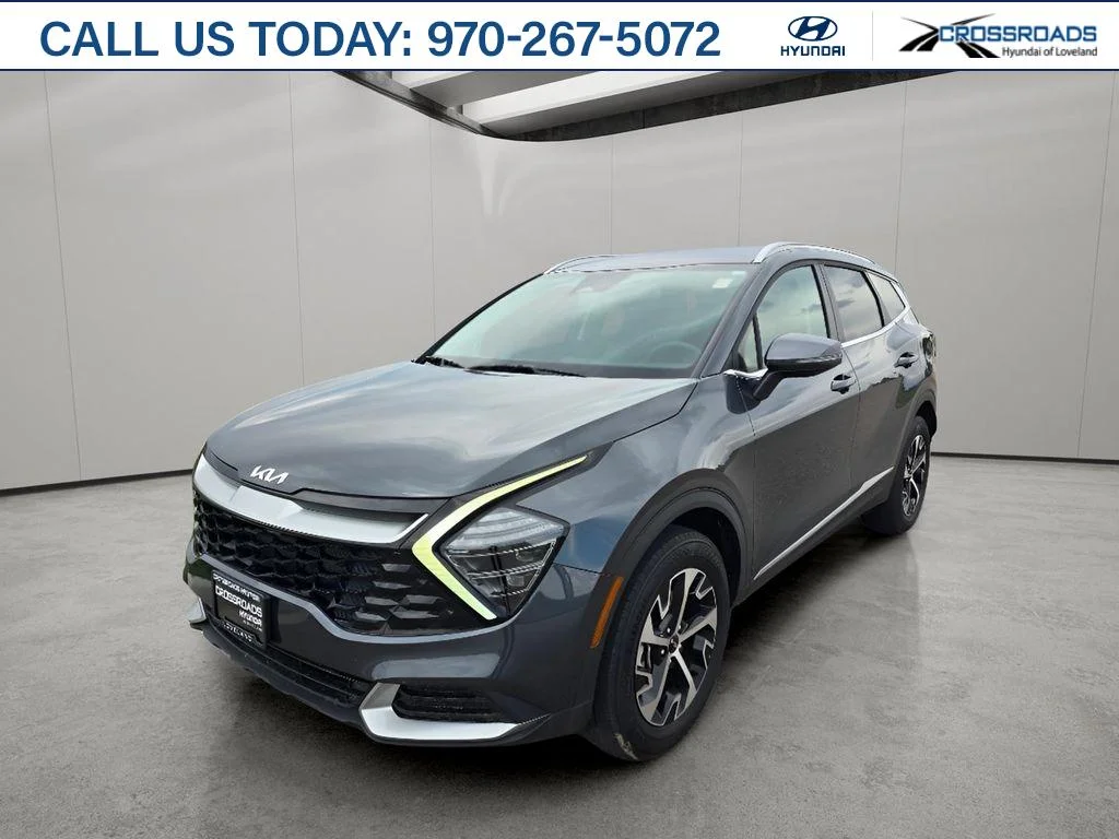 Used 2024 Gravity Gray Kia EX image 1