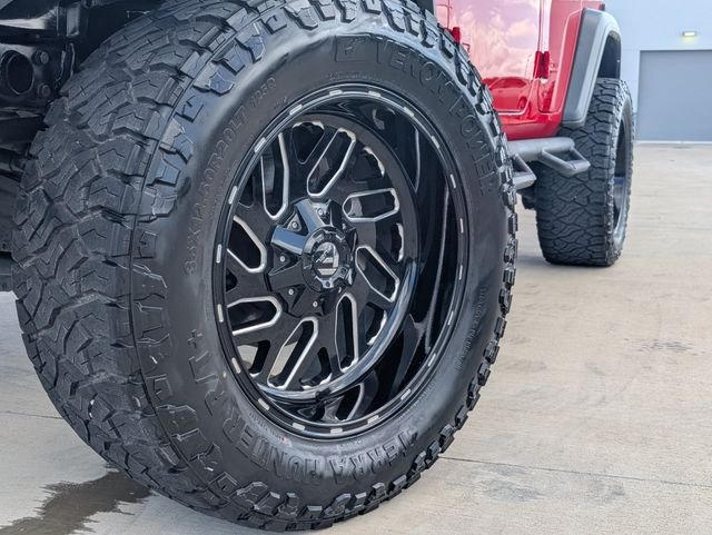Used 2022 Red Jeep Unlimited Willys image 2