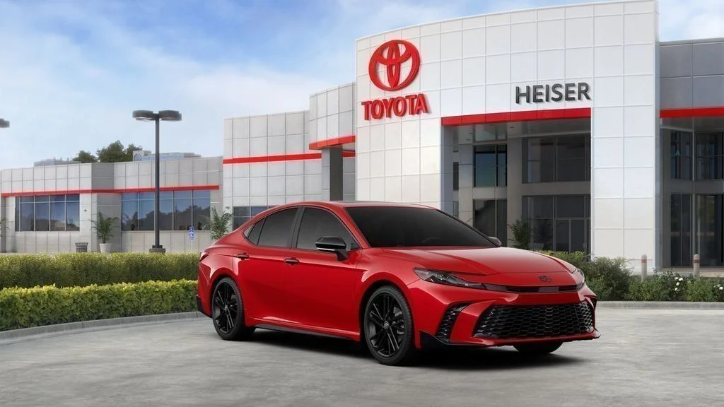 New 2026 Red Toyota SE Nightshade image 39