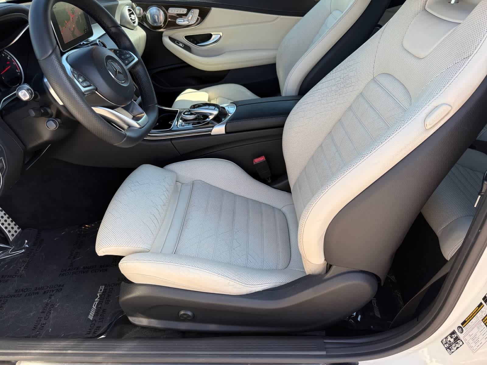Used 2017 designo Diamond White Metallic Mercedes-Benz AMG® C 43 image 10
