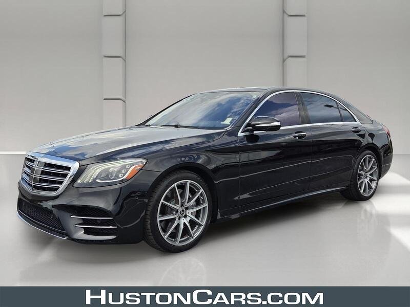 Used 2018 Black MERCEDES-BENZ S 560 SEDAN image 1