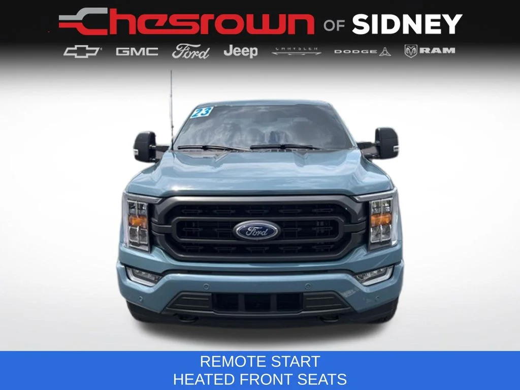 Used 2023 Blue Ford XLT image 2