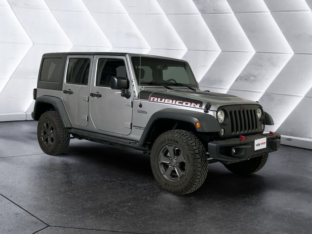 Used 2017 Silver Jeep Unlimited Rubicon Recon image 1
