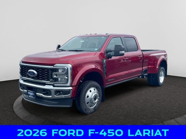New 2026 Red Ford Lariat image 16