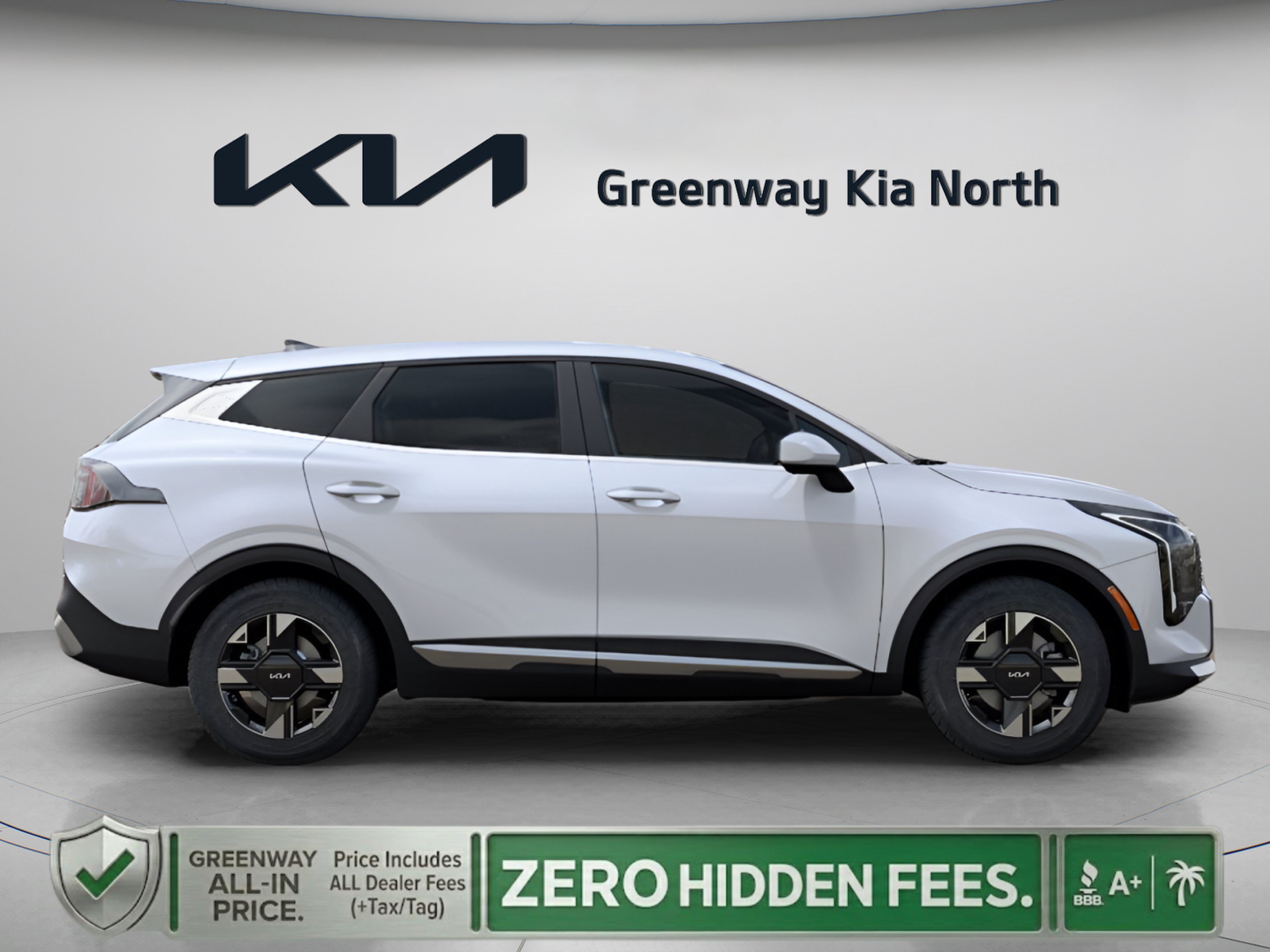 New 2026 Glacial White Pearl Kia LX image 9
