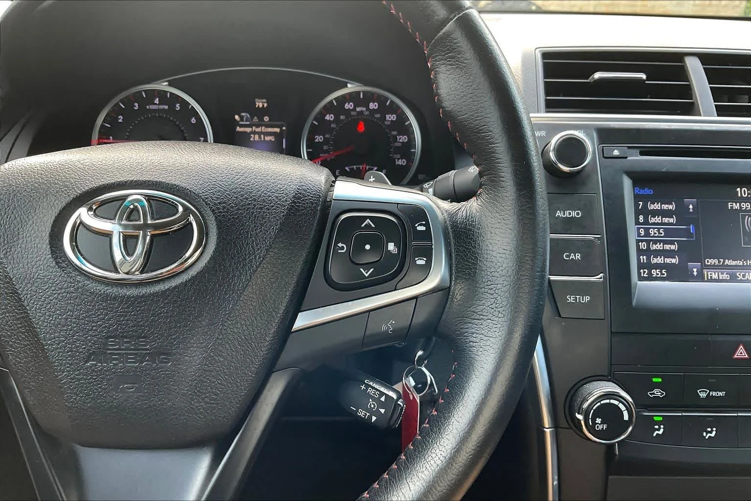 Used 2016 Celestial Silver Metallic Toyota SE image 23