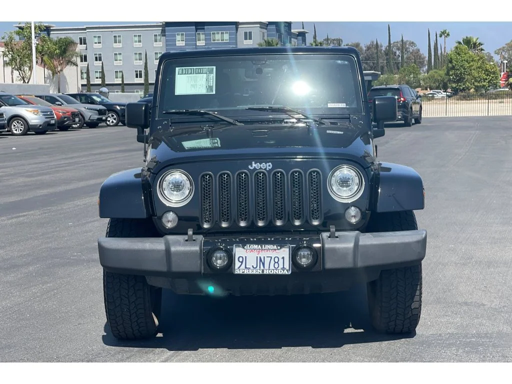 Used 2017 Black Clearcoat Jeep Sahara image 9
