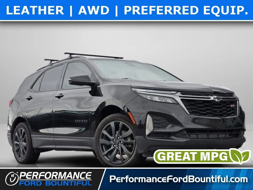 Used 2022 Mosaic Black Metallic Chevrolet RS image 1