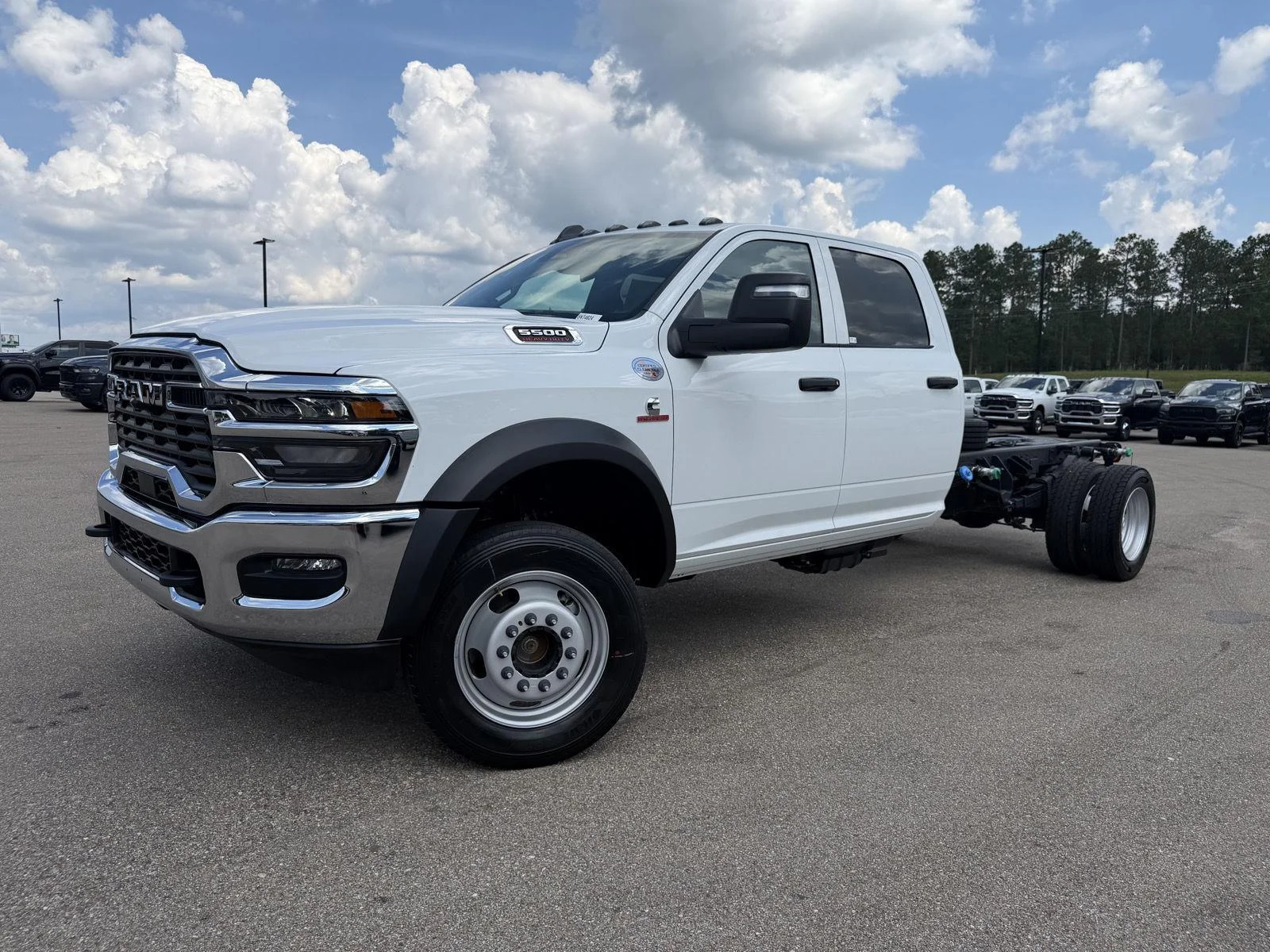 New 2026 Bright White Clear-Coat Exterior Paint RAM Tradesman image 1