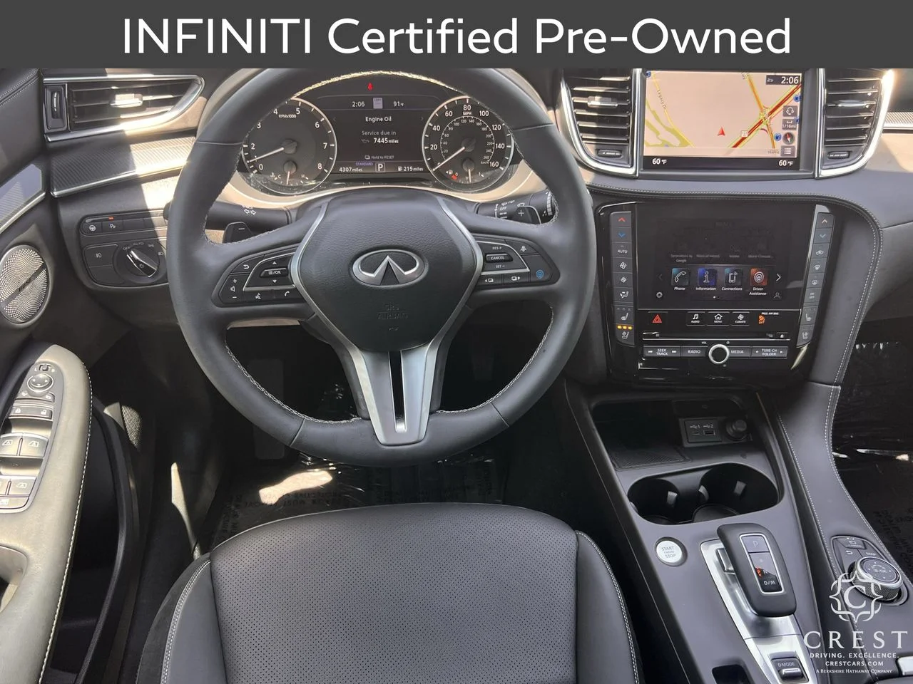 Certified Used 2025 Slate Gray INFINITI SPORT image 12