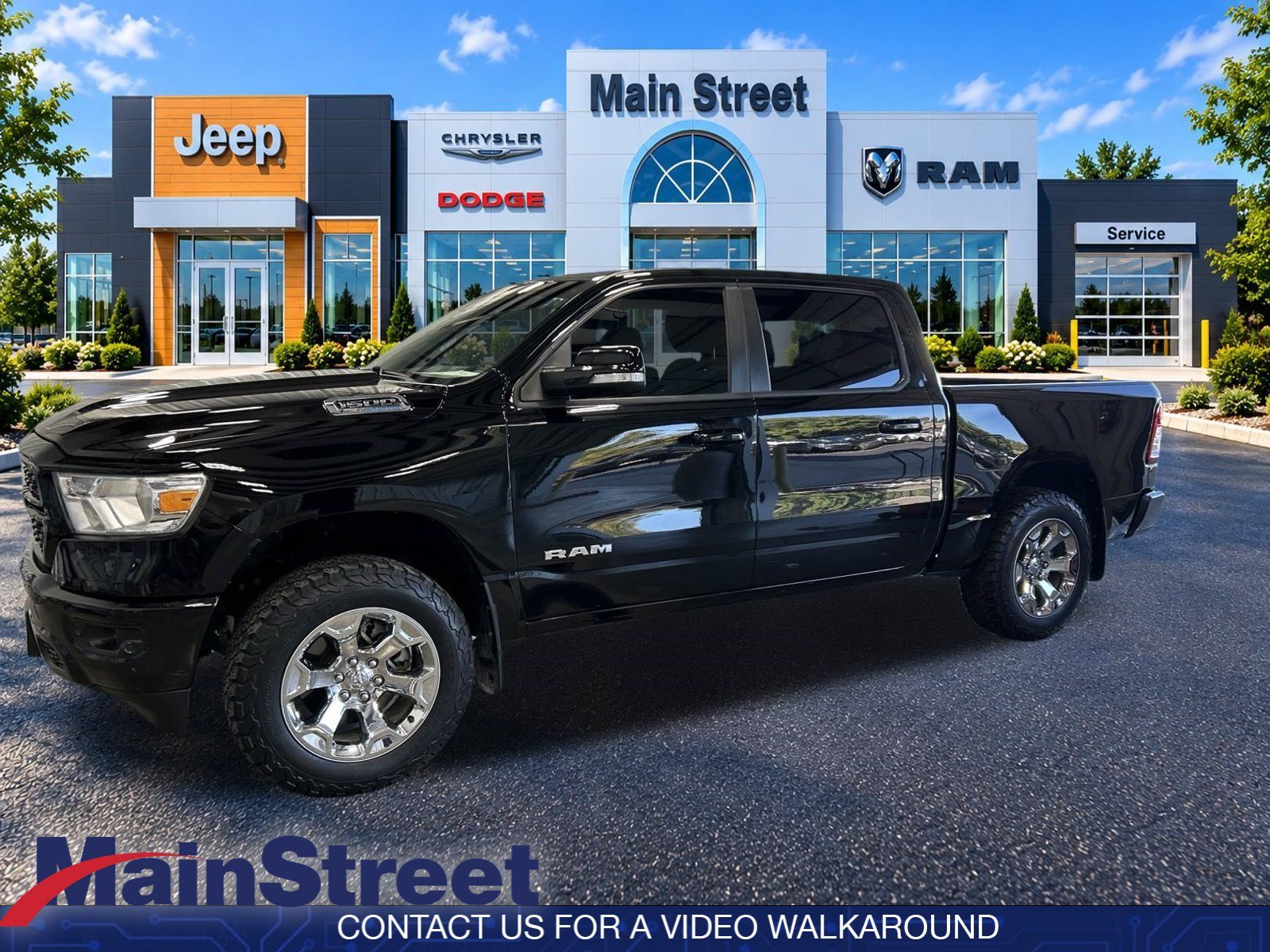 Used 2022 RAM Ram 1500 Pickup Big Horn/Lone Star with VIN 1C6SRFFT0NN412164 for sale in Kansas City