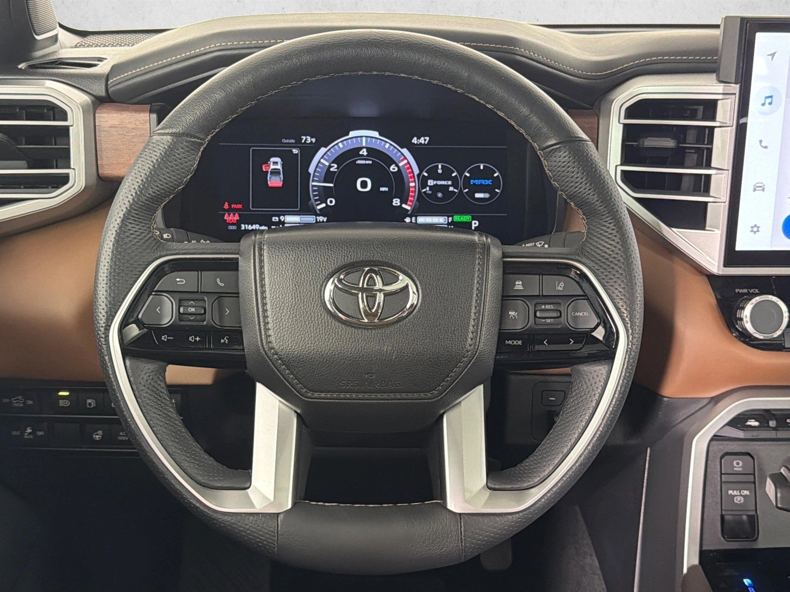 Used 2025 Wind Chill Pearl Toyota 1794 Edition Hybrid image 24