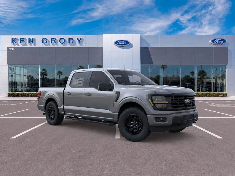New 2026 Carbonized Gray Metallic Ford XLT image 1