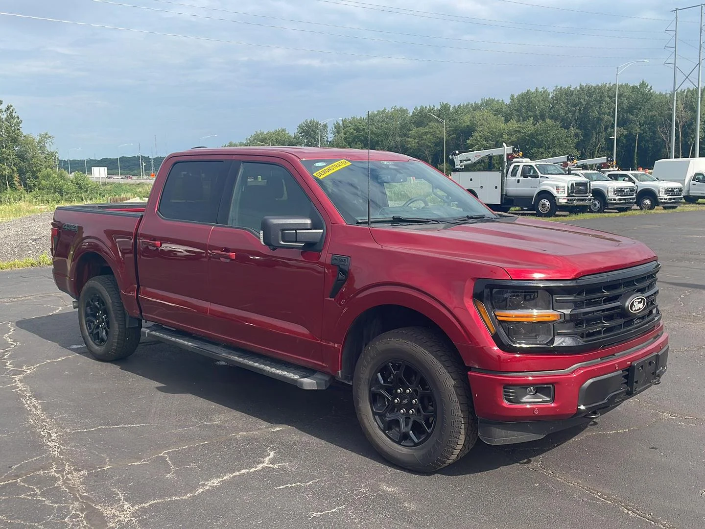 New 2026 Ruby Red Metallic Tinted Clearcoat Ford XLT image 10