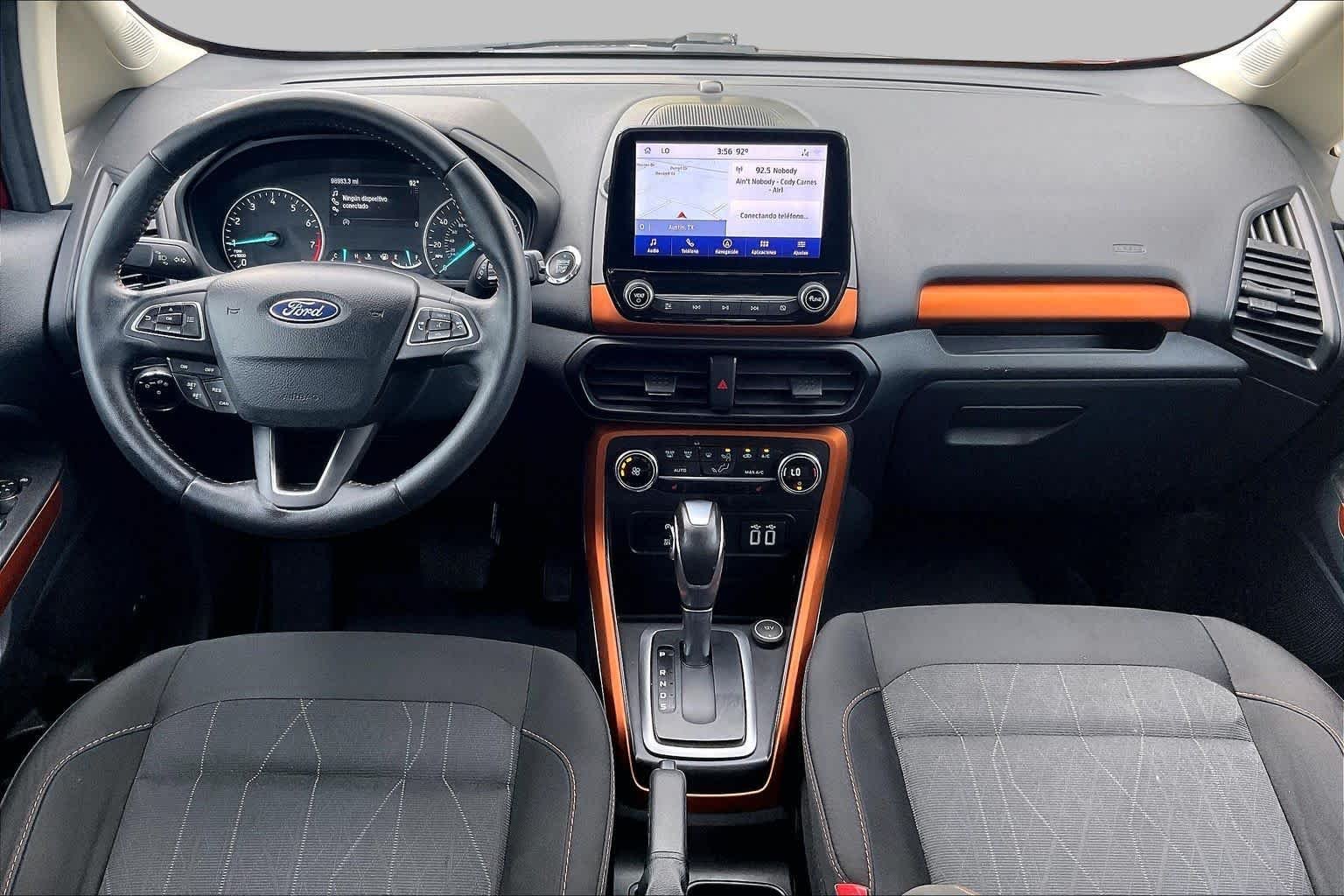 Used 2021 Ruby Red Metallic Tinted Clearcoat Ford SE image 14