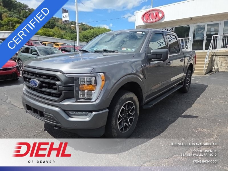 Used 2021 Gray Ford XLT image 3