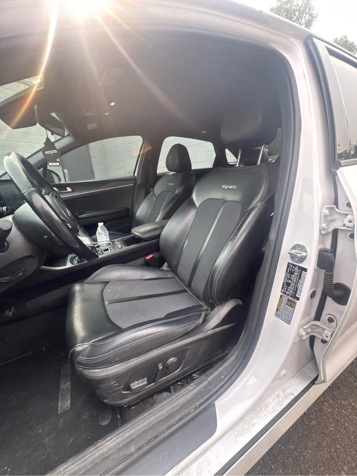 Used 2021 Glacial White Pearl Kia GT-Line image 13
