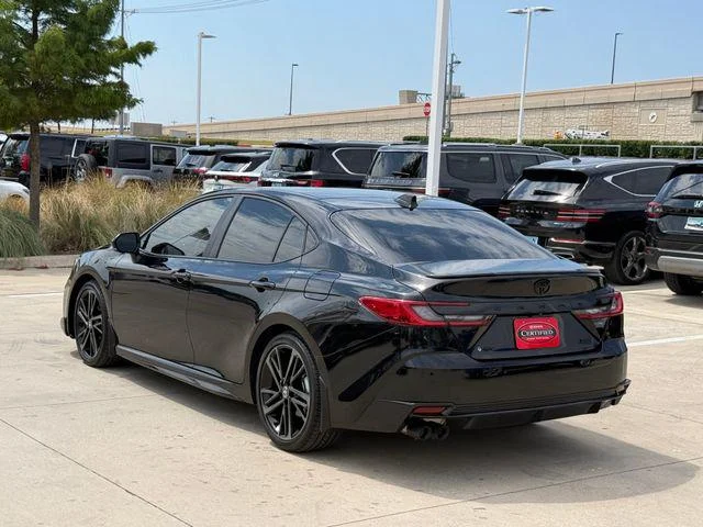 Certified Used 2025 MIDNIGHT BLACK METAL Toyota XSE image 5