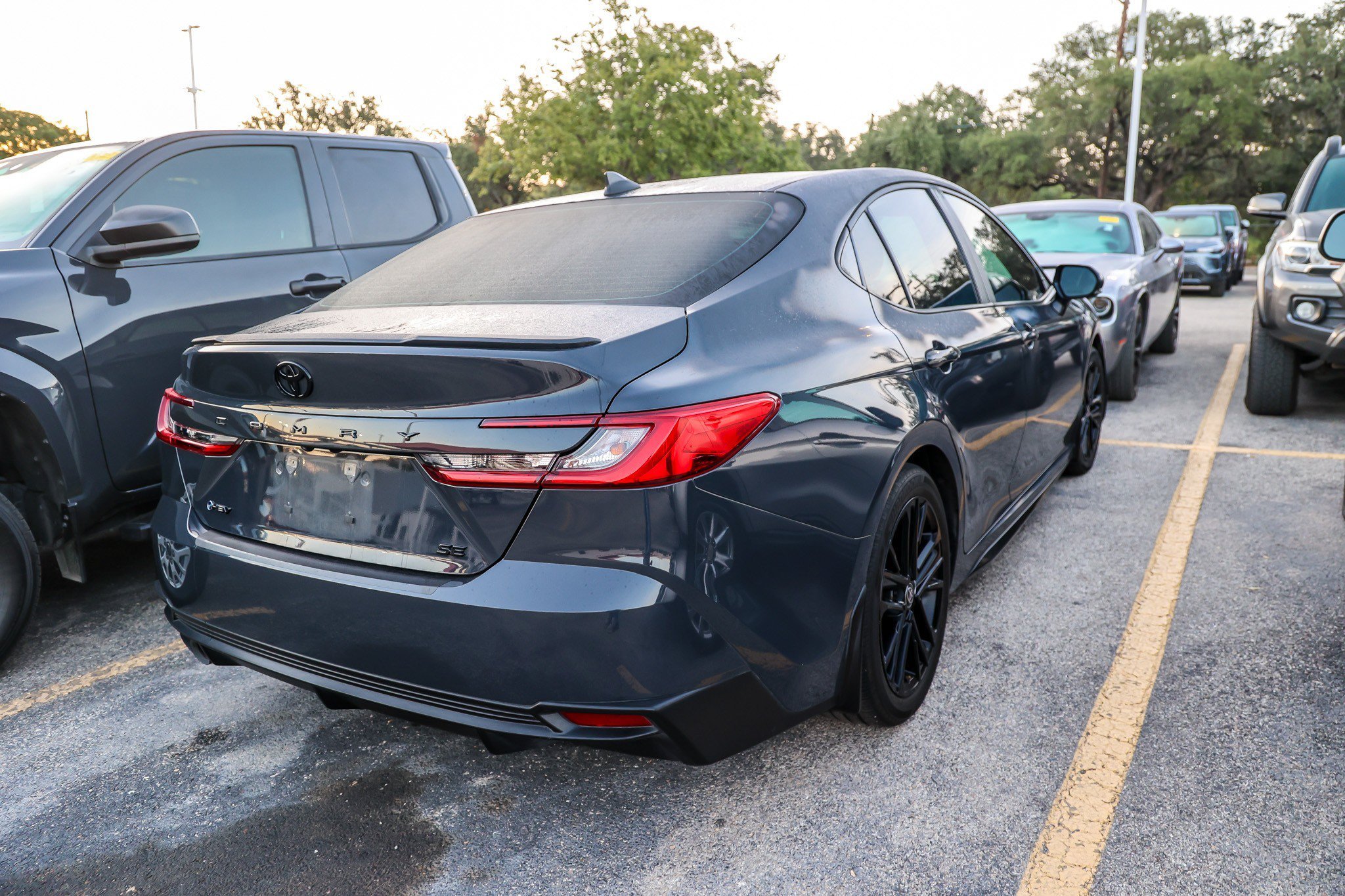 Used 2025 Gray Toyota SE image 6
