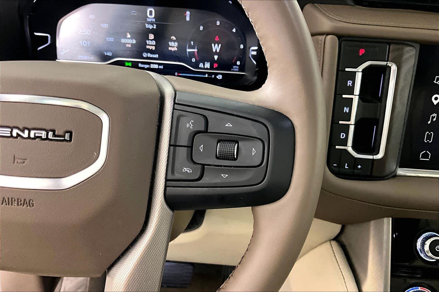 Used 2023 White Frost Tricoat GMC Denali image 23