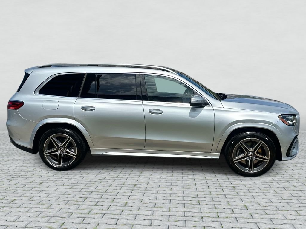 Certified Used 2025 Cirrus Silver Metallic Mercedes-Benz GLS 450 image 4