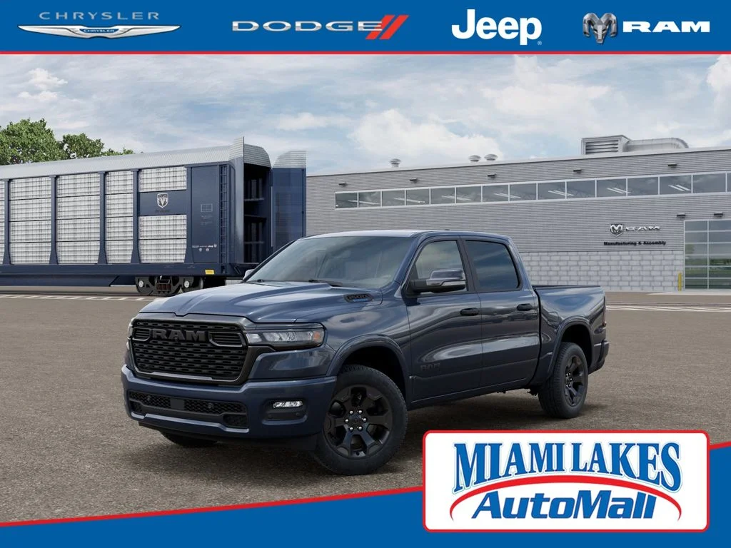 New 2026 Forged Blue Metallic Exterior Paint RAM Big Horn/Lone Star image 1