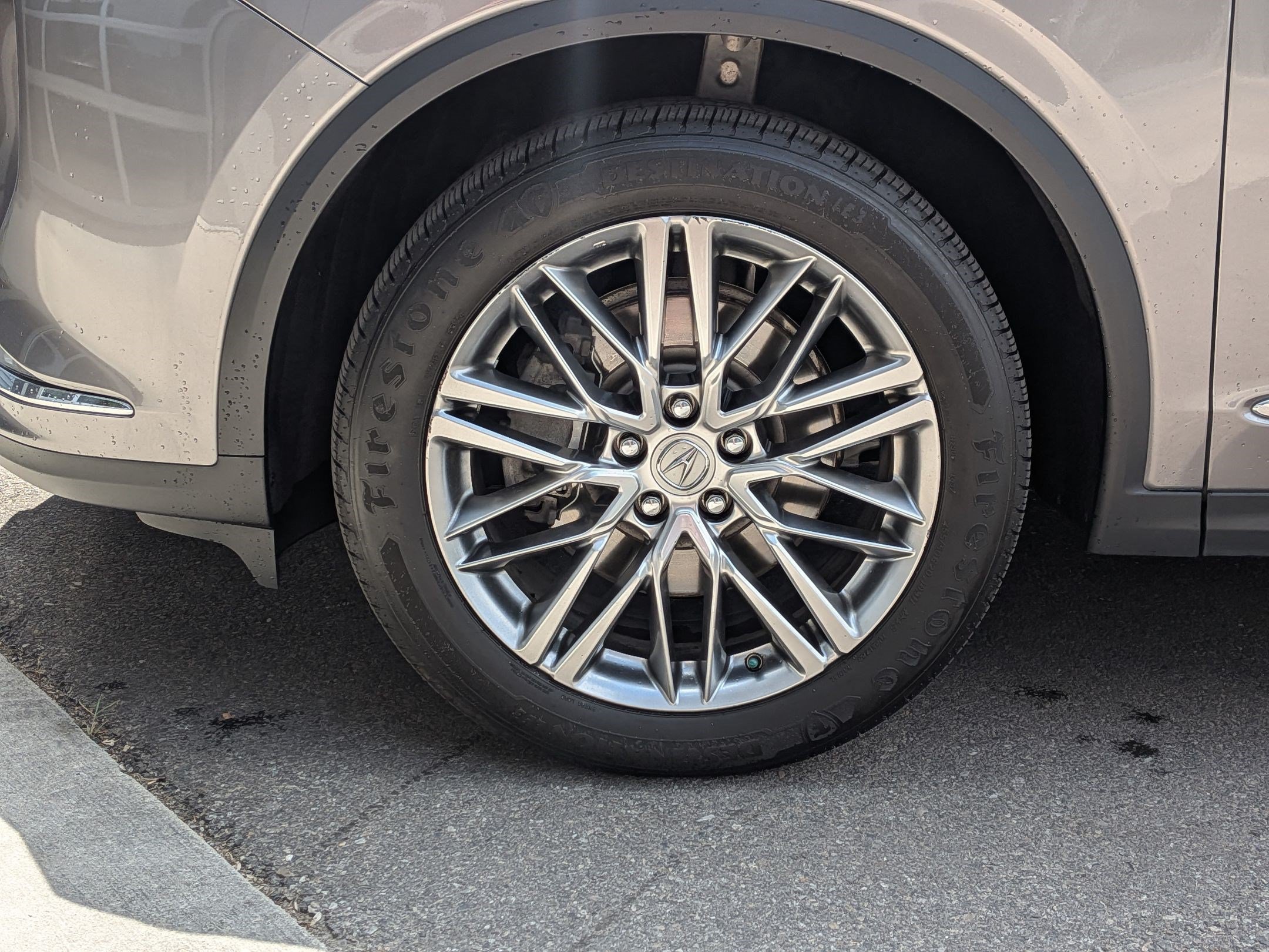 Used 2022 Liquid Carbon Metallic Acura w/Advance Package image 10