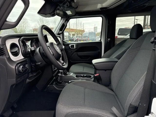 New 2026 Bright White Clearcoat Jeep Sport S image 10