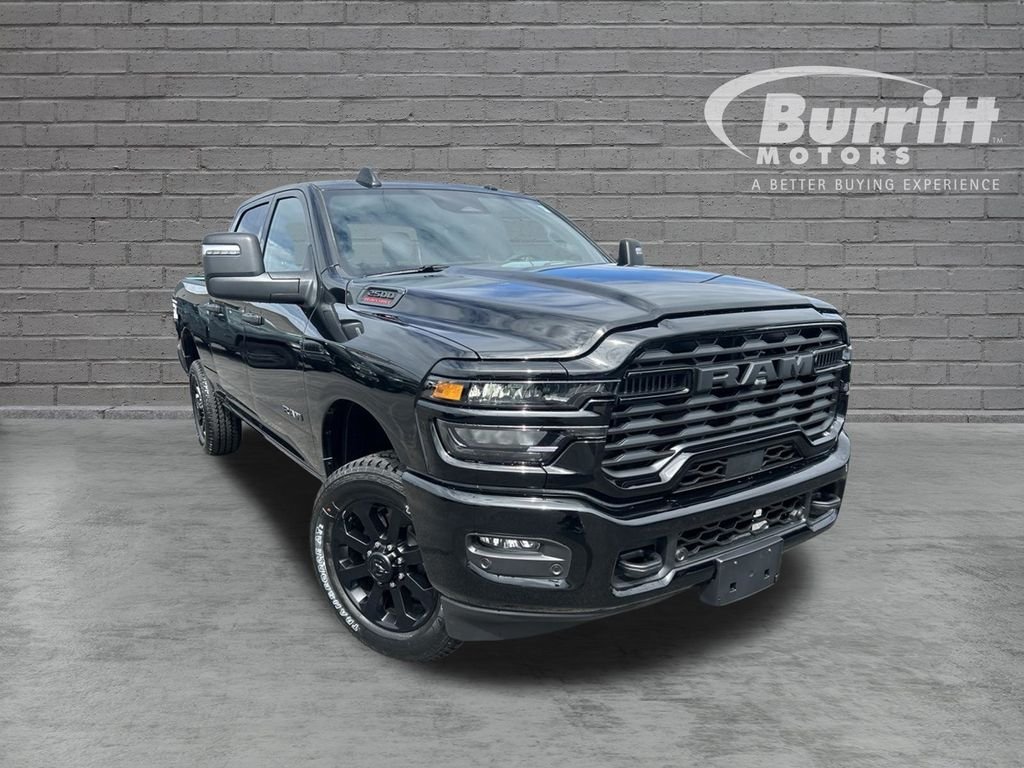 New 2026 Diamond Black Crystal Pearlcoat RAM Big Horn image 1