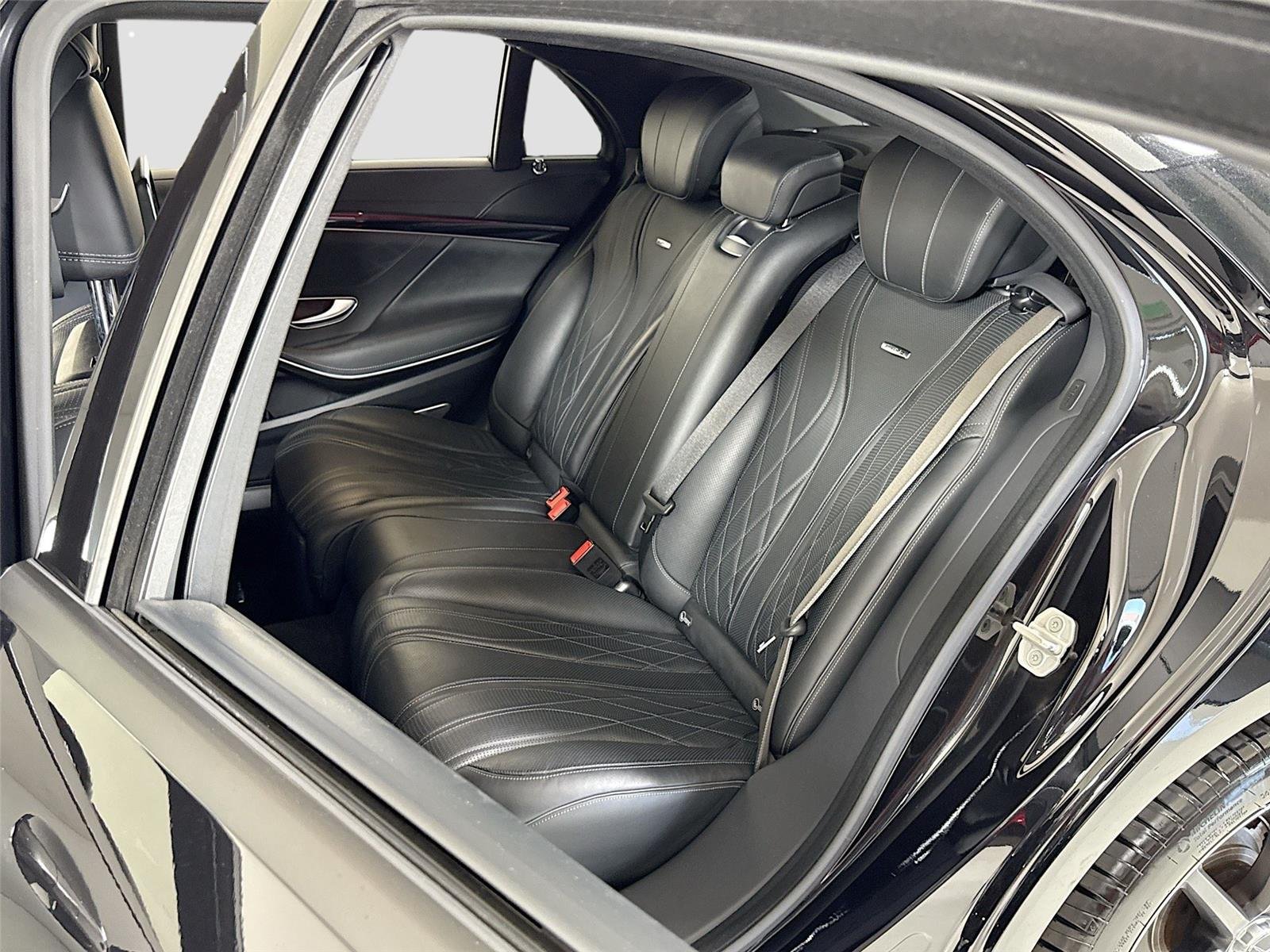 Used 2015 Obsidian Black Metallic Mercedes-Benz S 65 AMG® | Rear TVs | RennTech Upgrades image 25