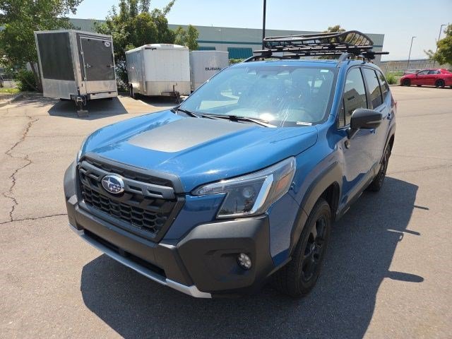 Used 2022 Geyser Blue Subaru Wilderness image 8