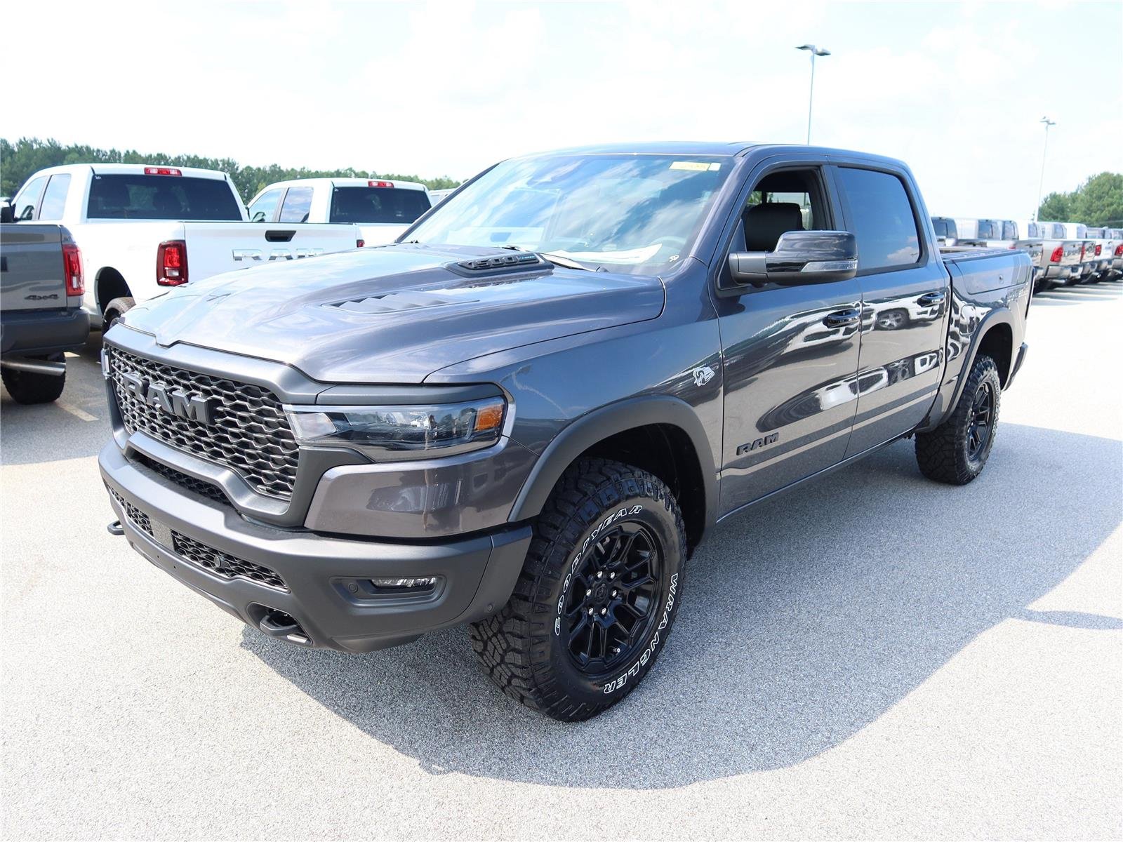New 2026 Granite Crystal Metallic Clear-Coat Exterior Paint RAM Rebel image 3