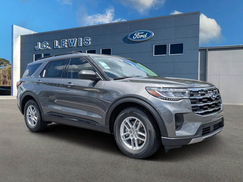New 2026 Carbonized Gray Metallic Ford Active image 1