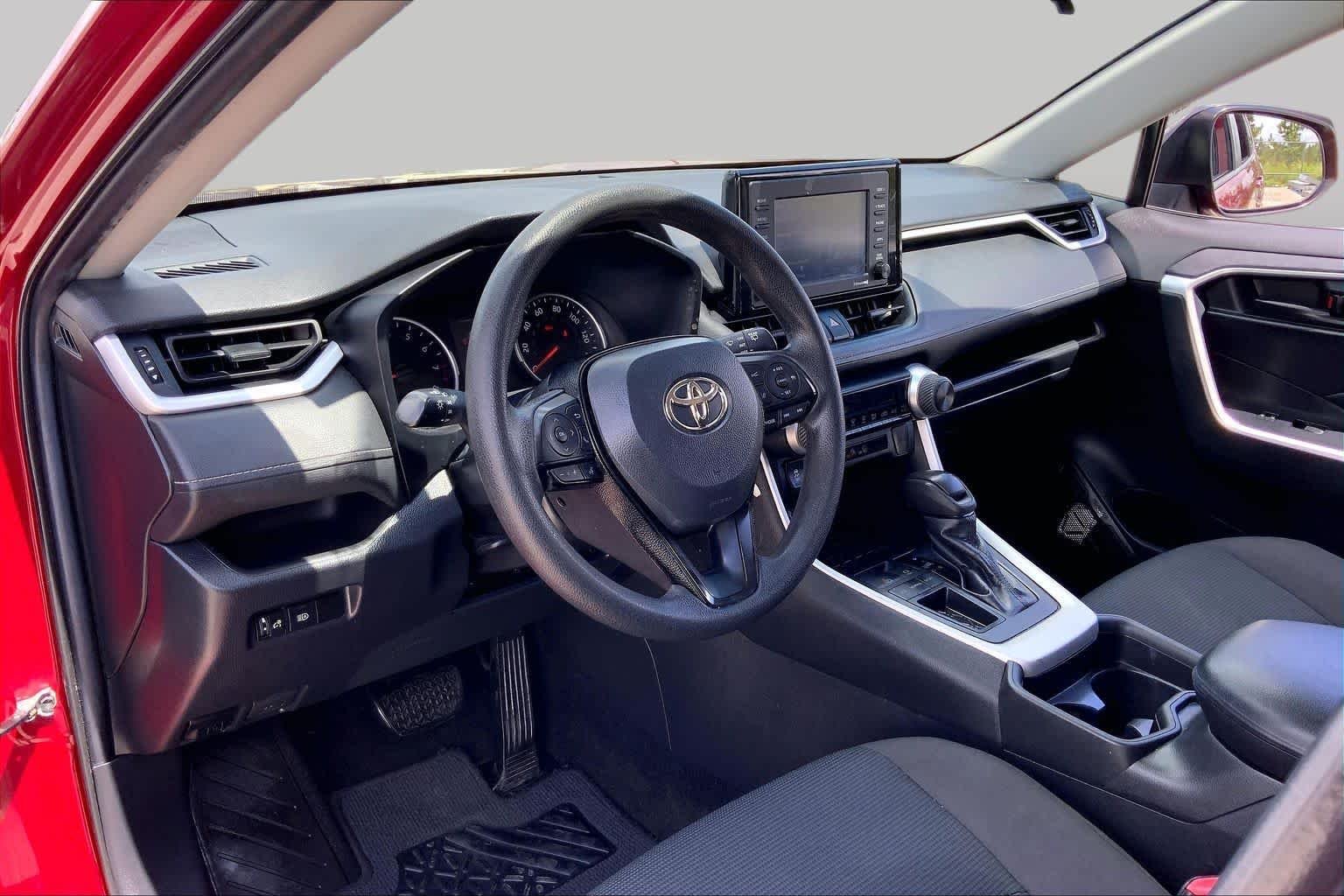 Used 2021 Ruby Flare Pearl Toyota LE image 17