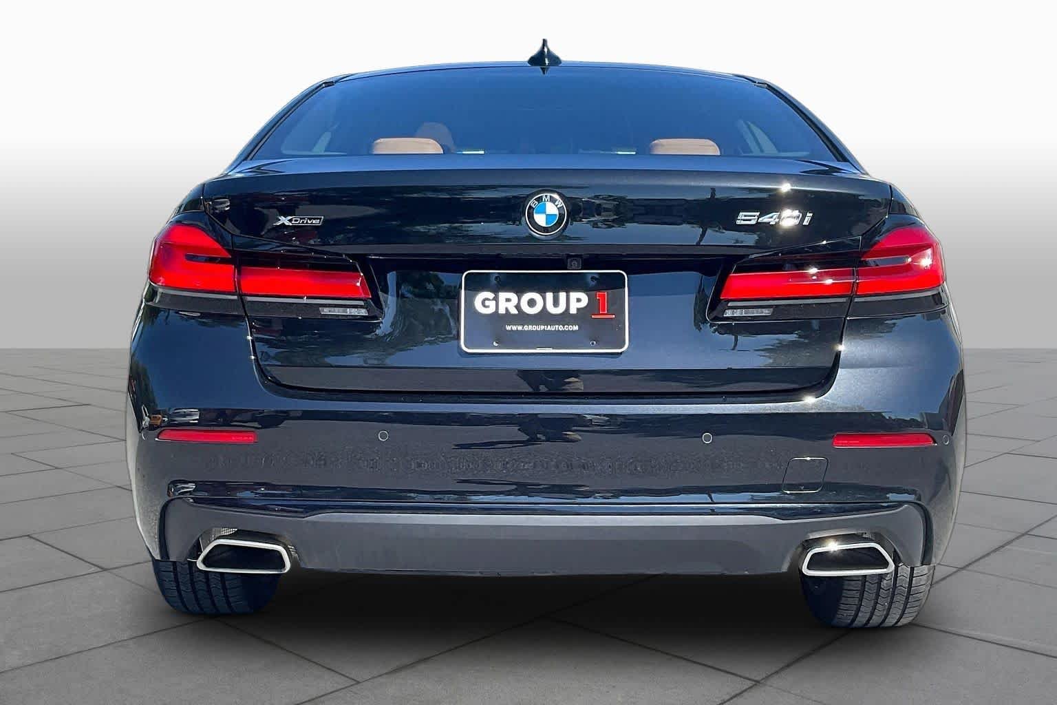 Used 2023 Black Sapphire Metallic BMW 540i xDrive image 4