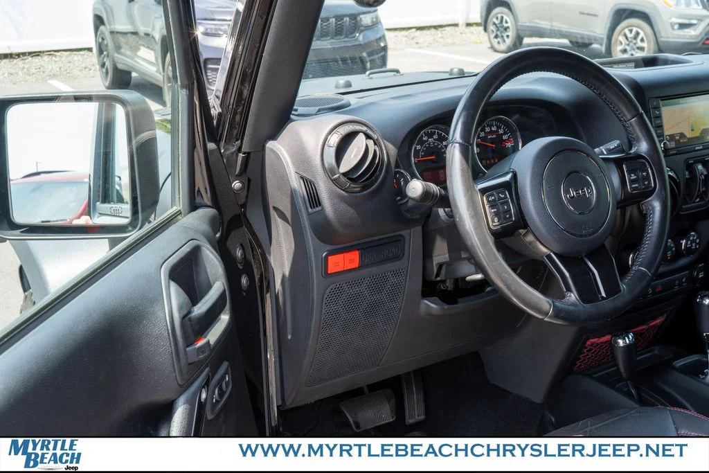 Used 2018 Black Clearcoat Jeep Unlimited Rubicon image 17