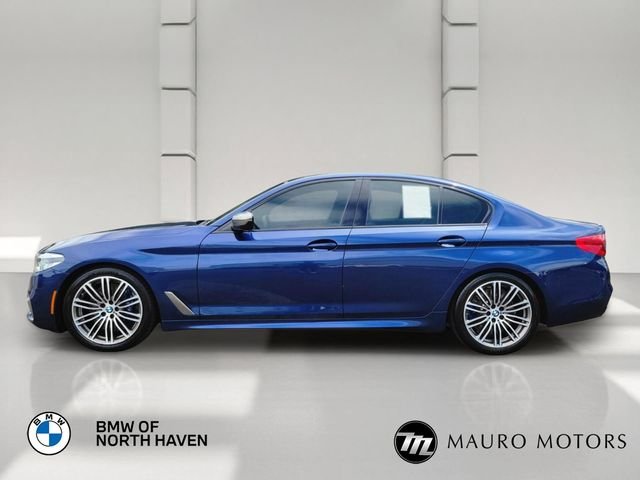 Used 2020 Blue BMW M550i xDrive image 7