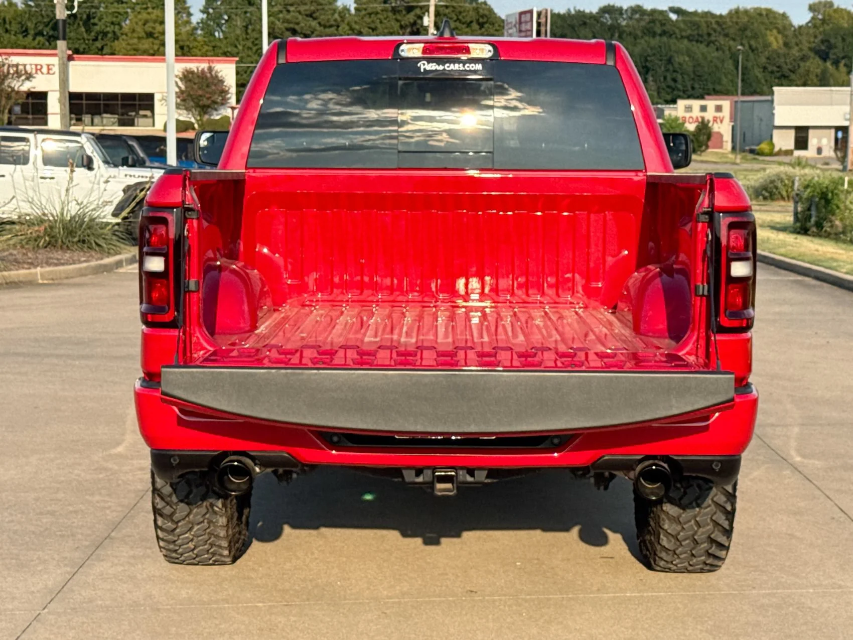 Used 2025 Flame Red Clearcoat Ram Tradesman image 22