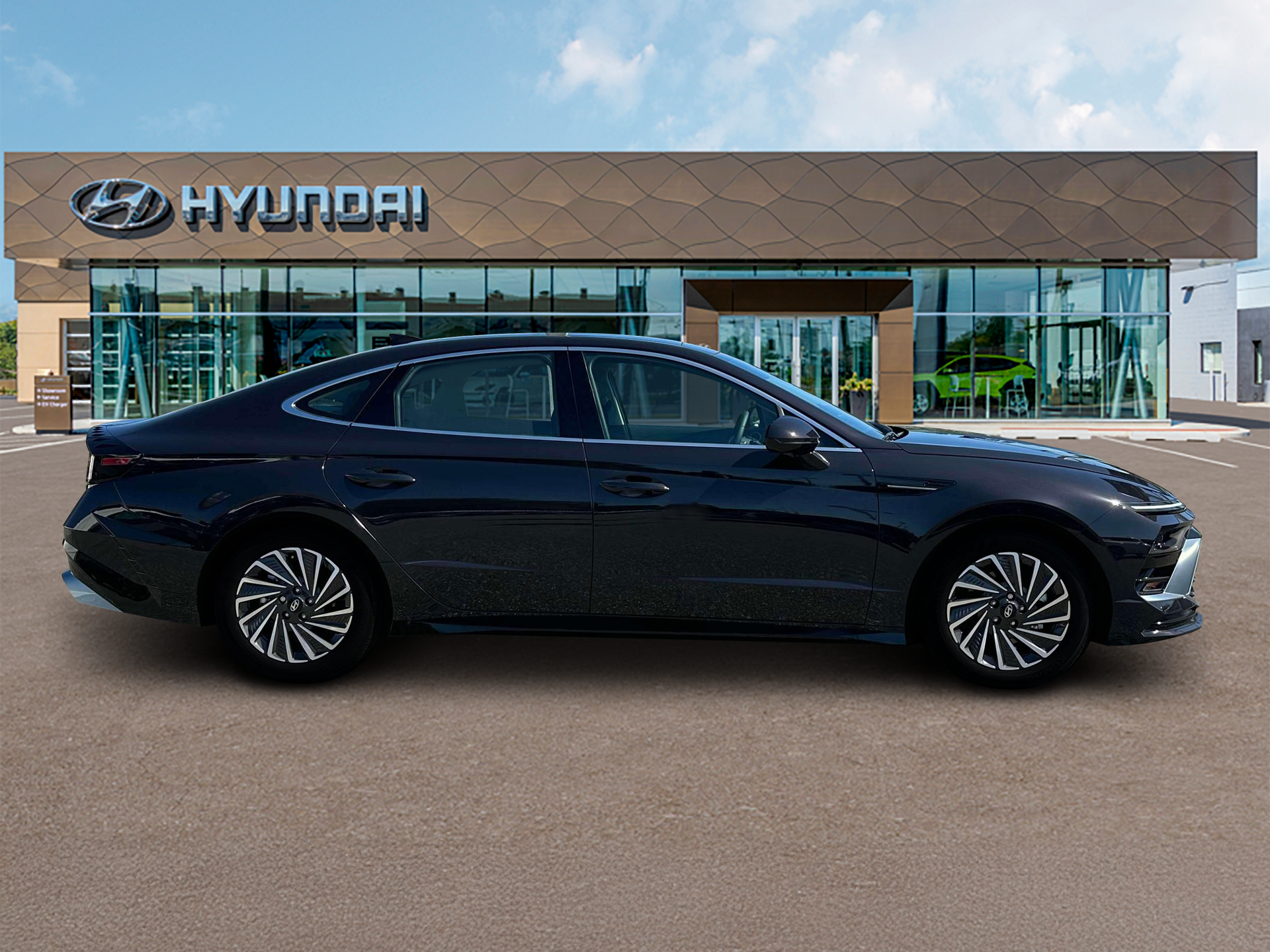 New 2025 Blue Hyundai Limited image 9