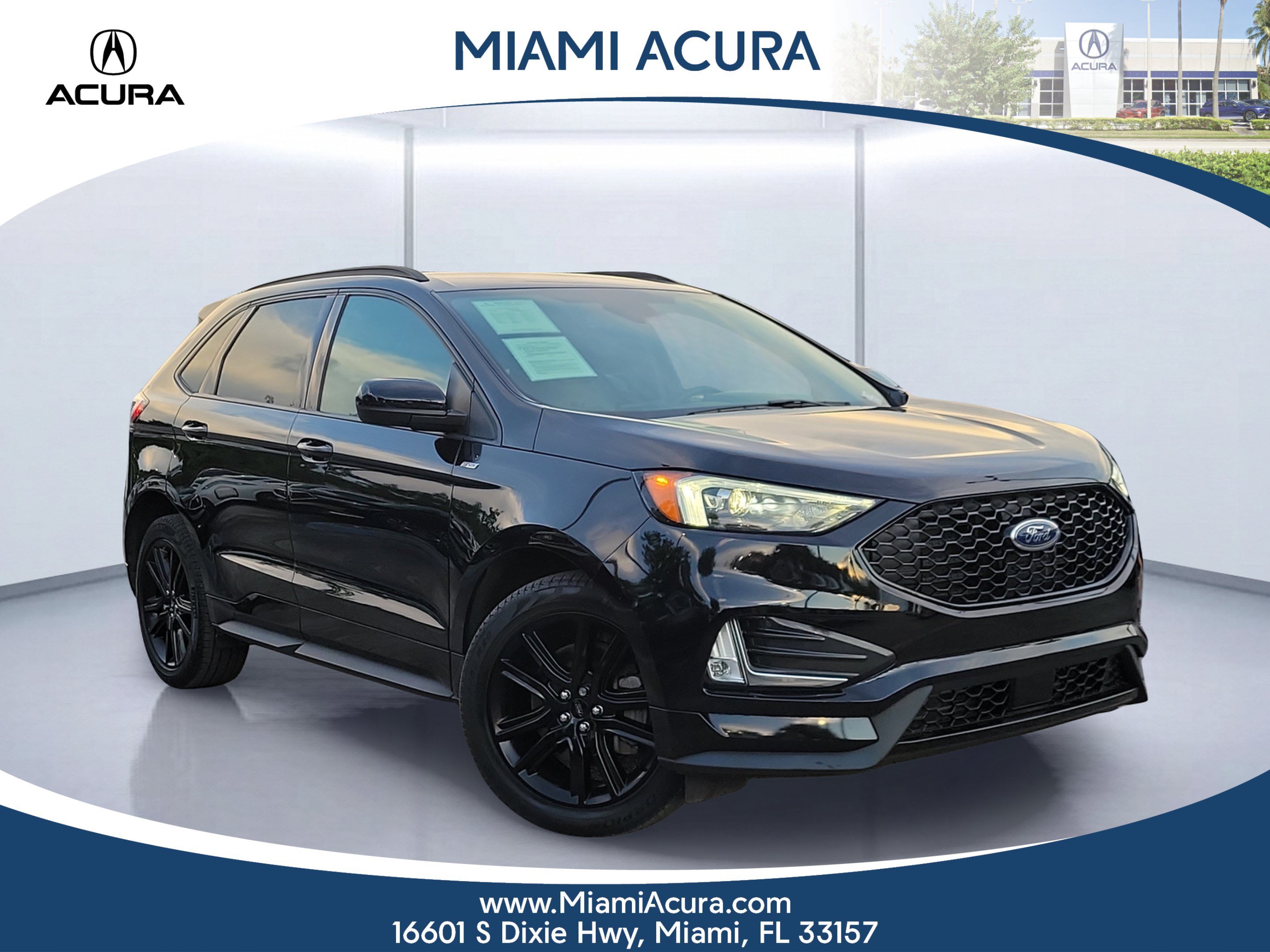 Used 2022 Black Metallic Ford ST Line image 1