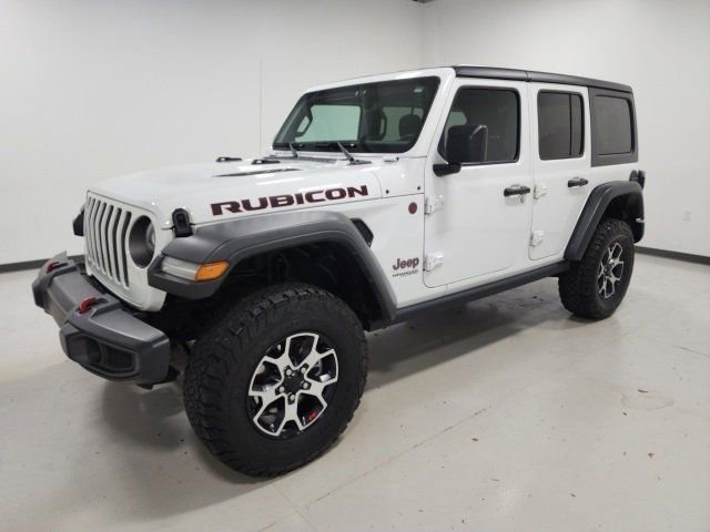 Used 2022 Bright White Clearcoat Jeep Unlimited Rubicon image 8