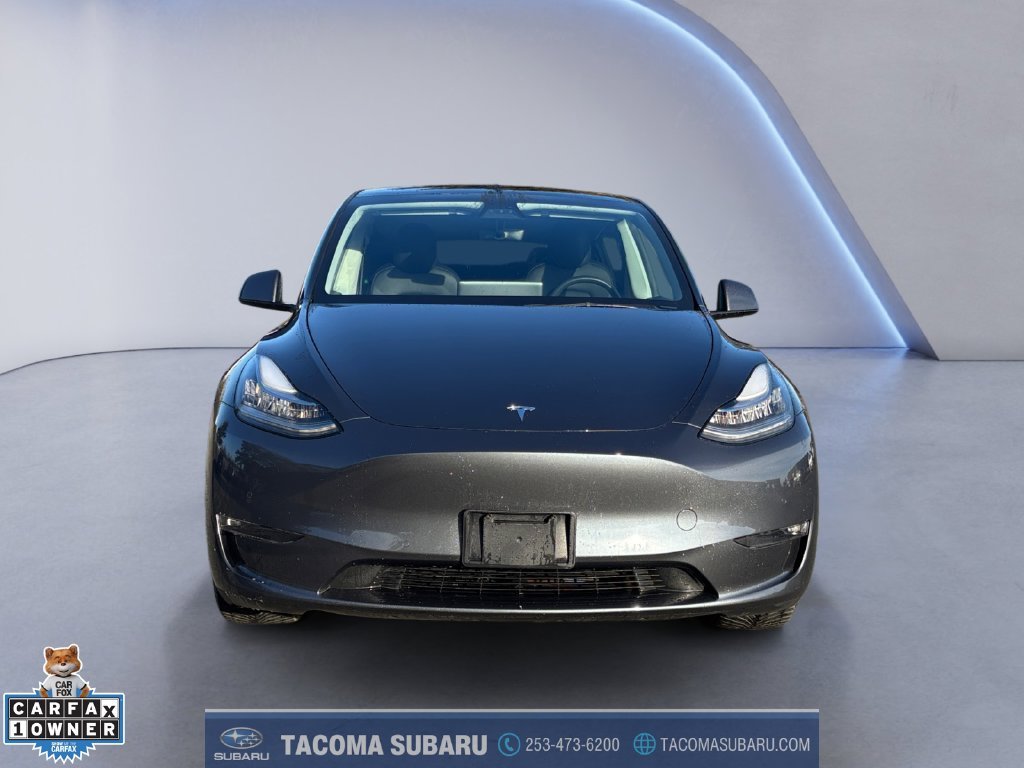 Used 2021 Gray Tesla Long Range image 8