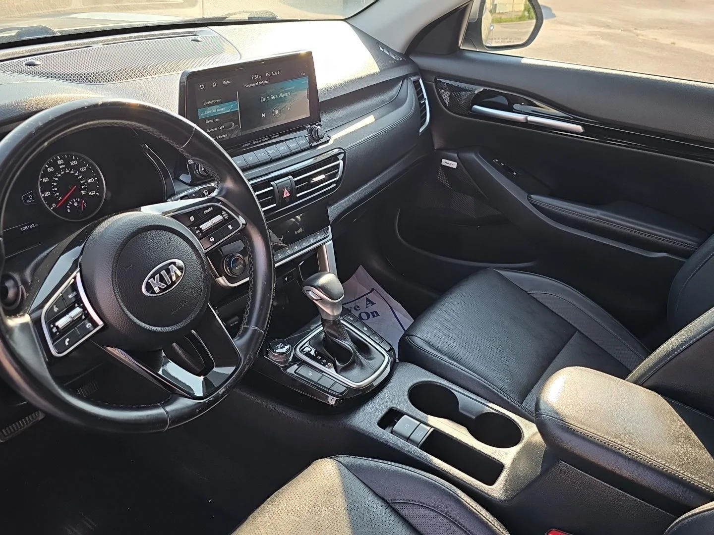 Used 2021 Steel Gray Kia SX Turbo image 12