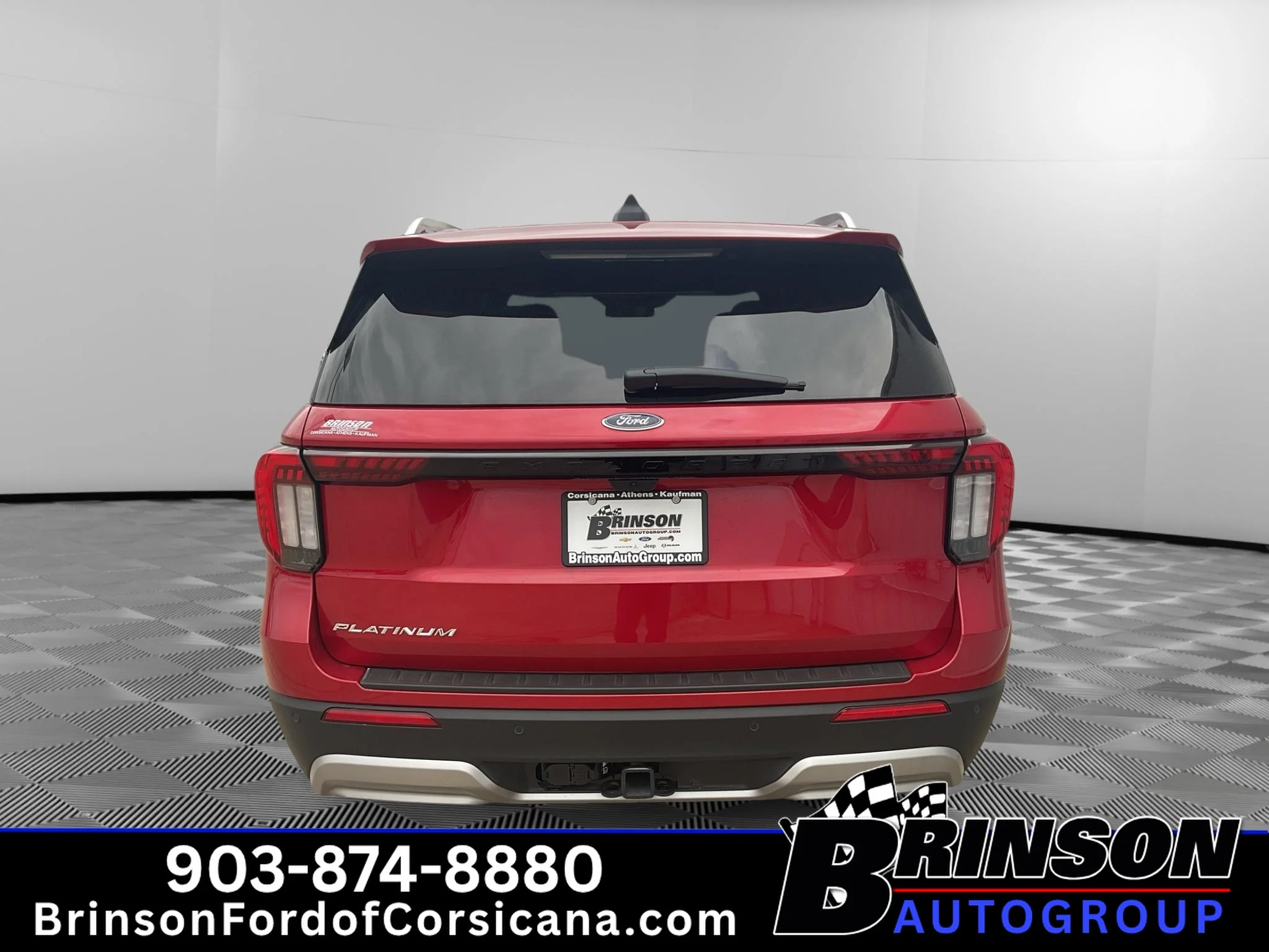 New 2026 Rapid Red Metallic Tinted Clearcoat Ford Platinum™ image 4
