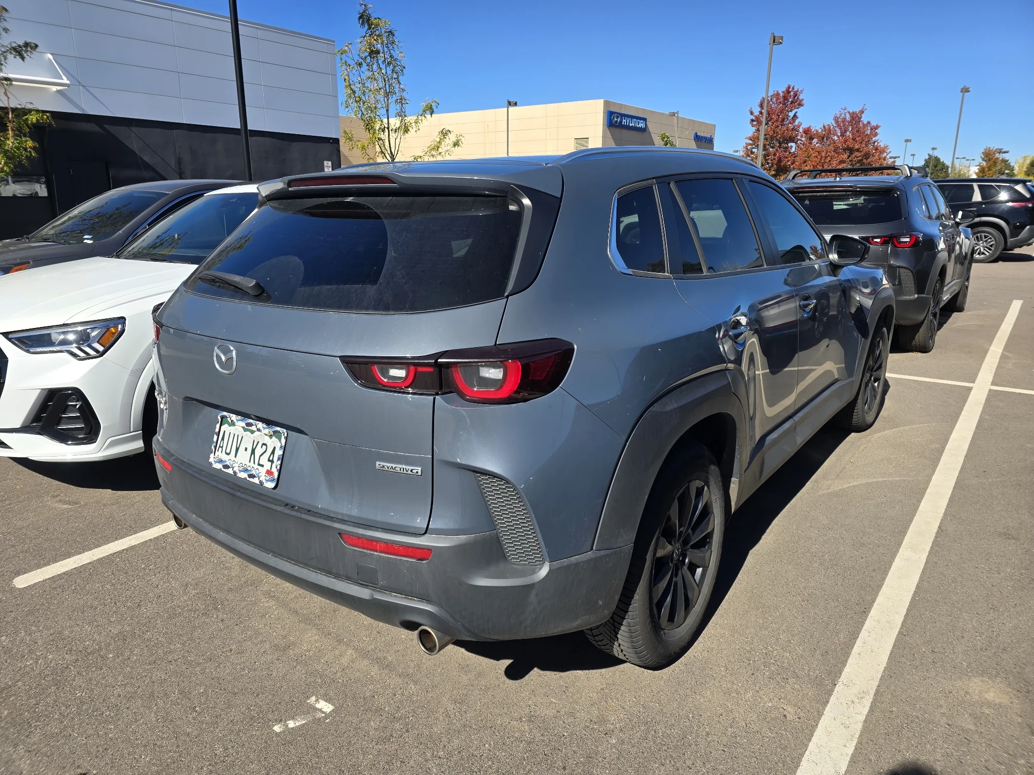Used 2023 Polymetal Gray Metallic Mazda 2.5 S Preferred Plus Package image 4