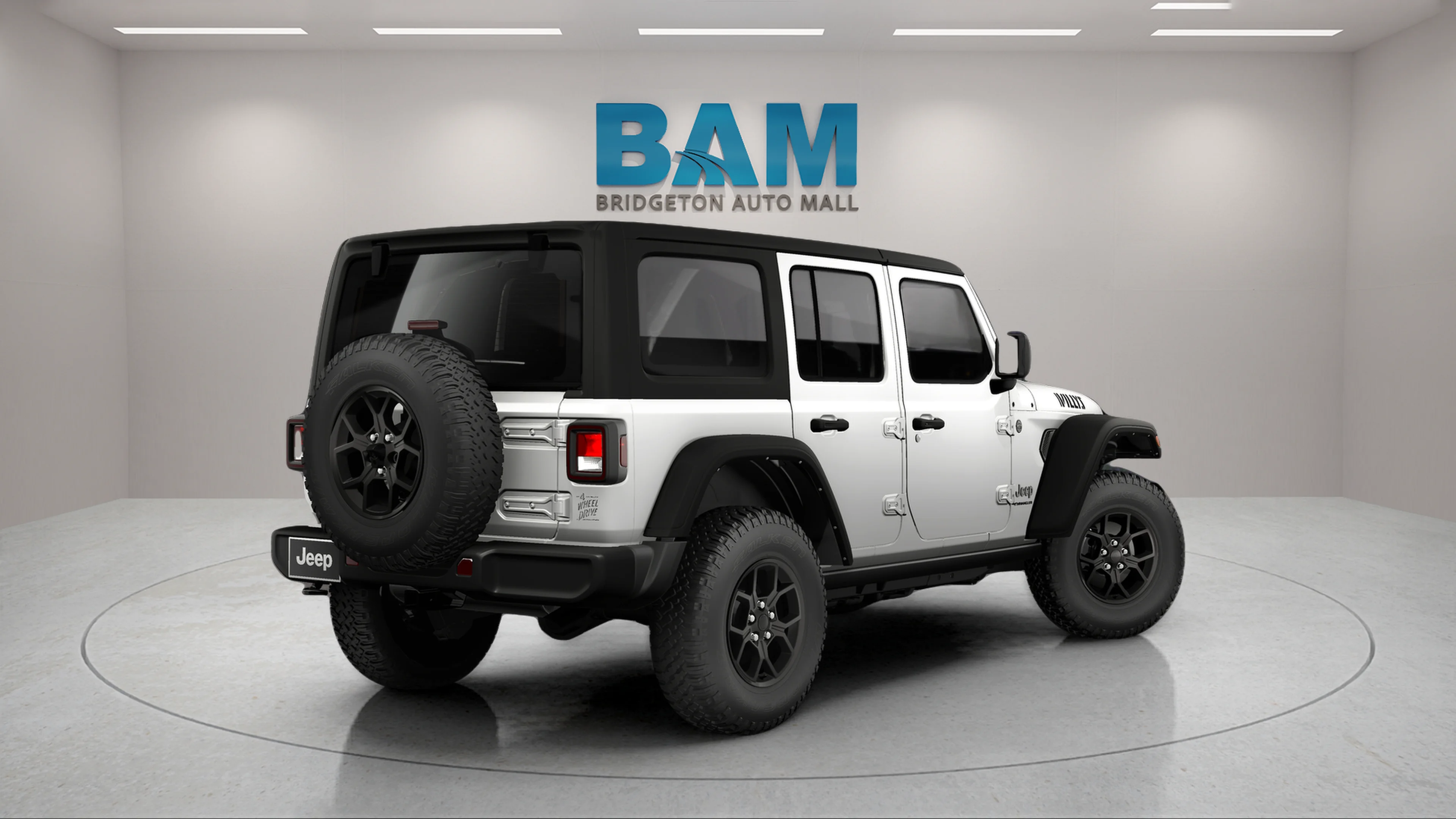 New 2026 Bright White Clear-Coat Exterior Paint Jeep Willys image 7